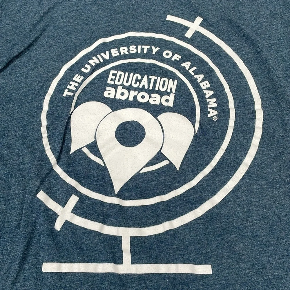 Unisex Next Level Apparel University of Alabama Study Abroad Short Sleeve Shirt